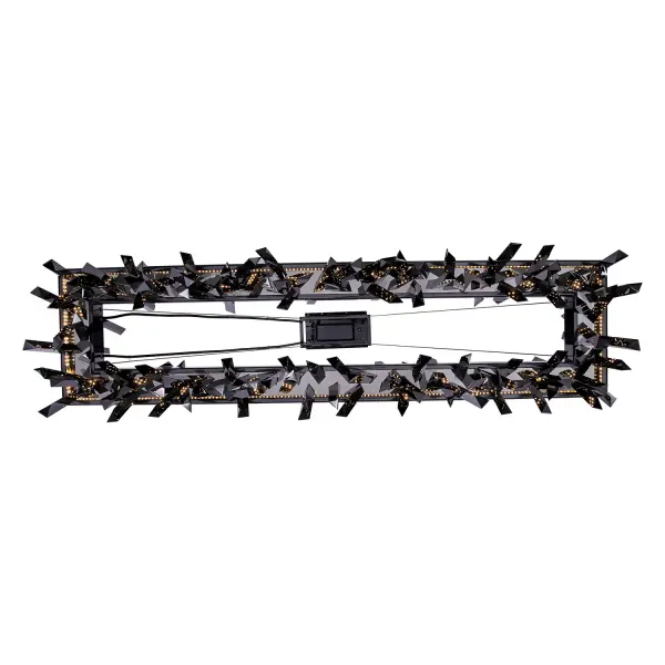 Glacier 48" LED Linear Pendant in Black Nickel - Image 4