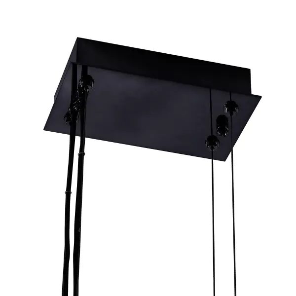 Glacier 48" LED Linear Pendant in Black Nickel - Image 5