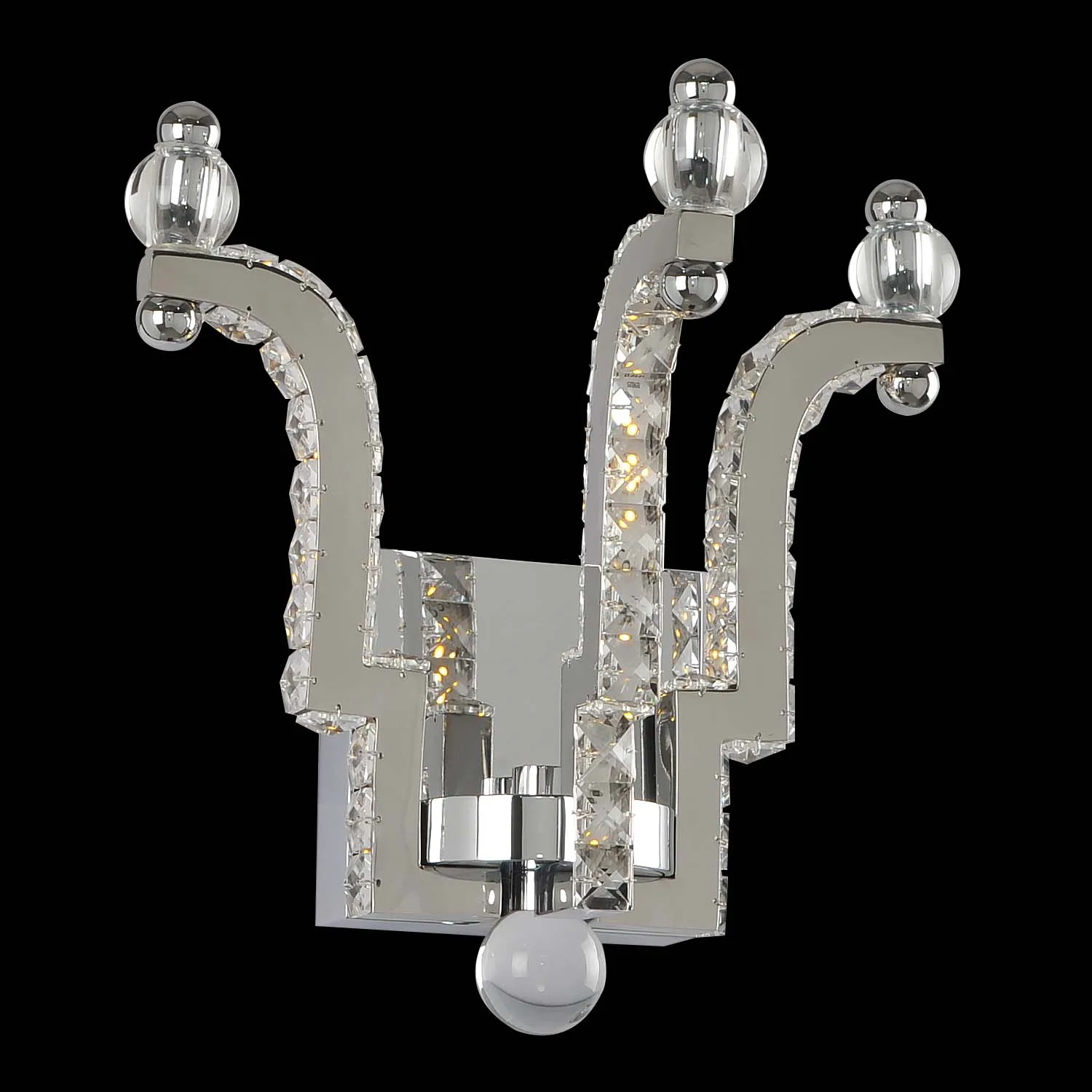 Cambria LED Wall Bracket in Chrome