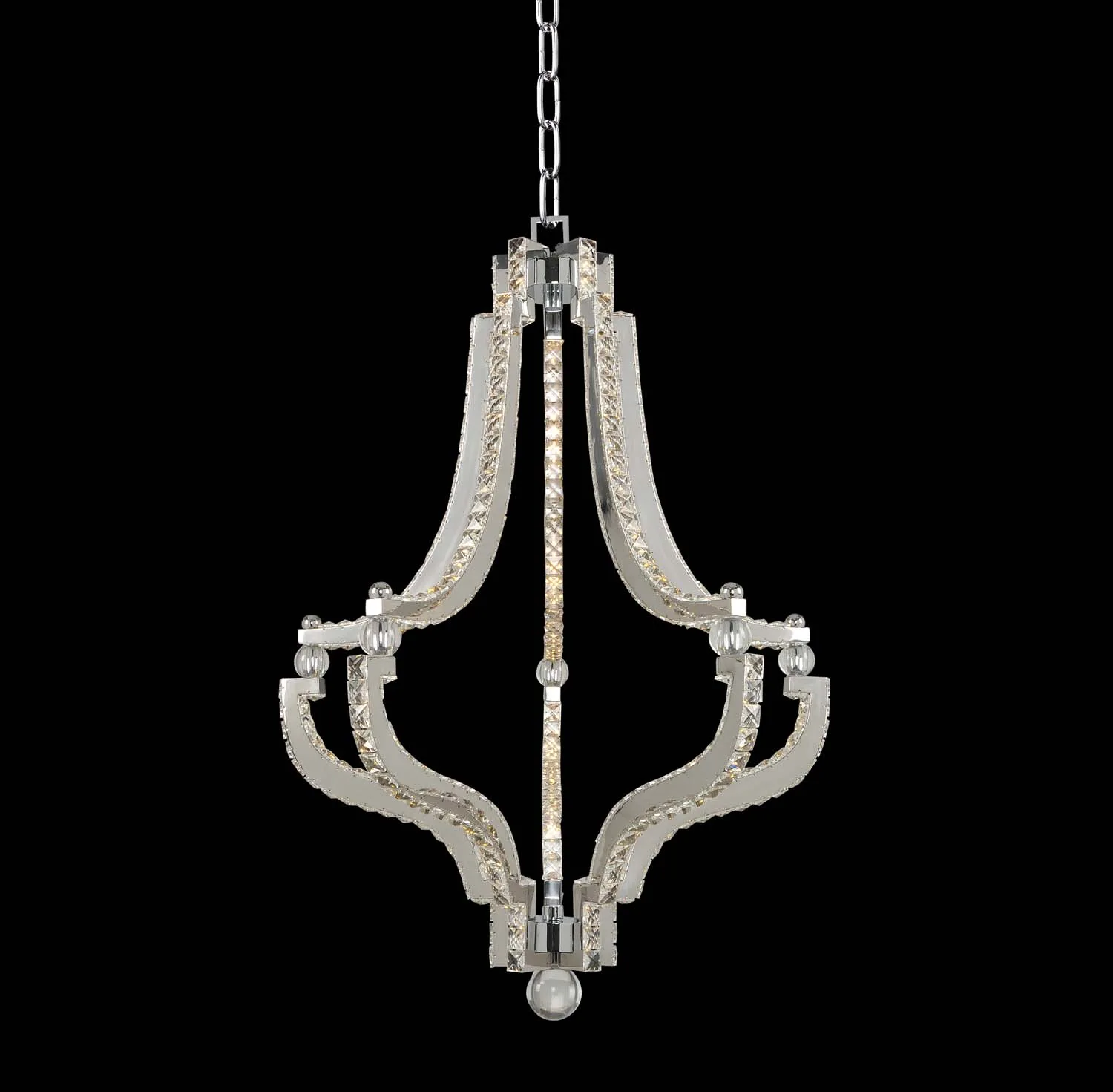 Cambria LED Pendant in Chrome