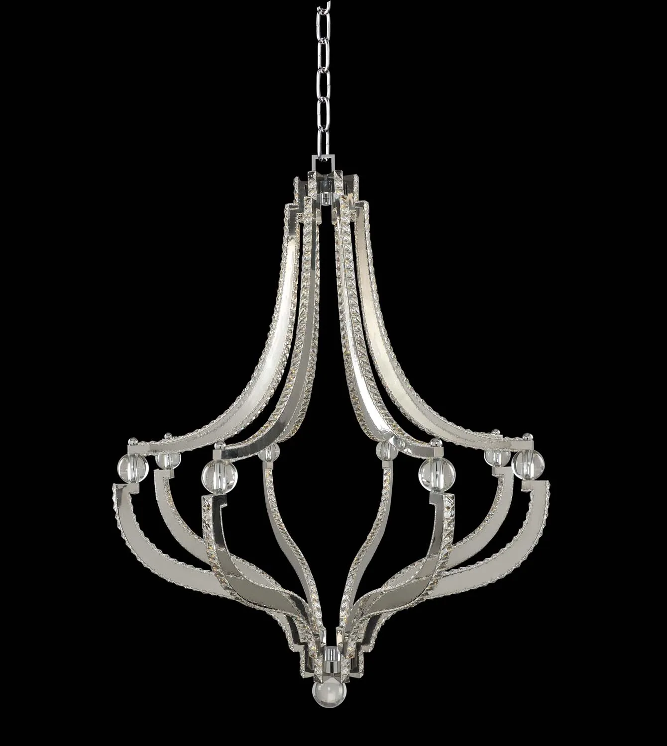 Cambria LED Pendant in Chrome