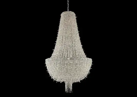 Stunning Empire Crystal Chandelier with Modern Elegance