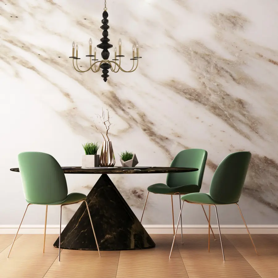 Piedra 15-Light Two-Tier Chandelier - Image 2