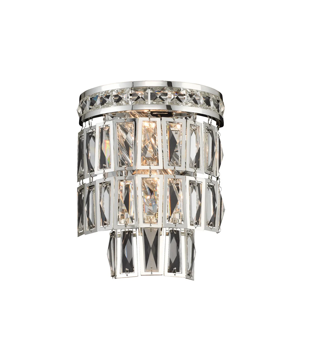 Kasturi Two Light Wall Sconce in Silver
