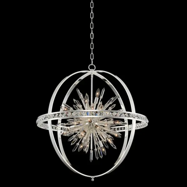Stunning Crystal Sputnik Orb Makes a Bold Modern Statement
