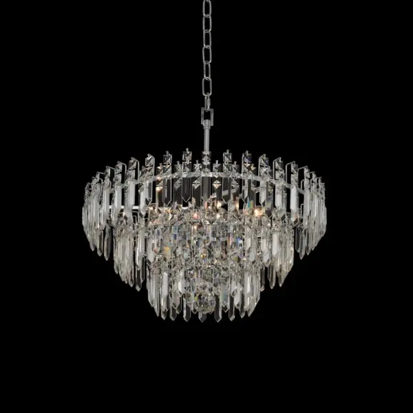 Pandoro 21" Convertible Pendant in Polished Chrome
