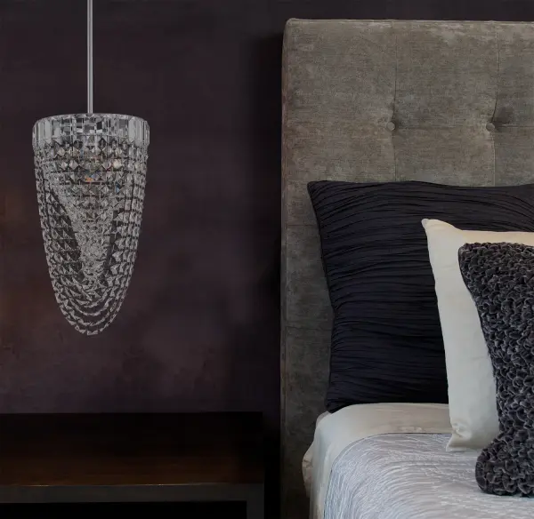 Mira 21" Foyer Pendant in Polished Chrome - Image 2