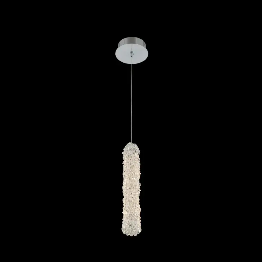 Lina 14" LED Mini Pendant in Polished Chrome