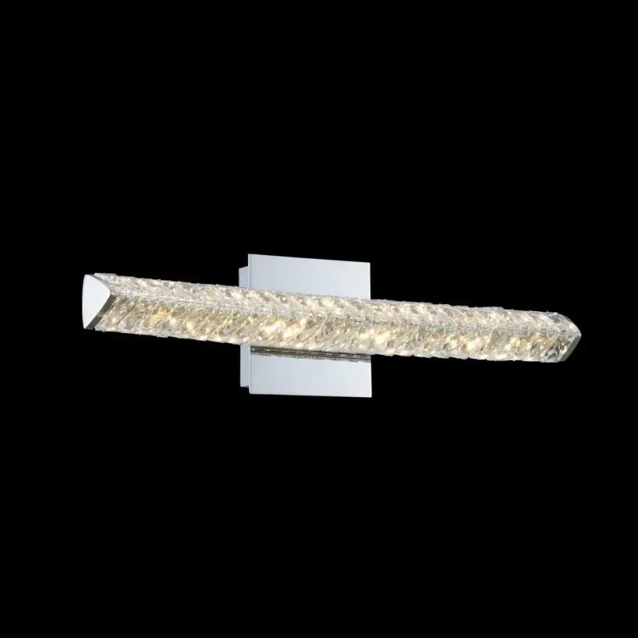 Aries 21" LED Wall Sconce in Polished Chrome