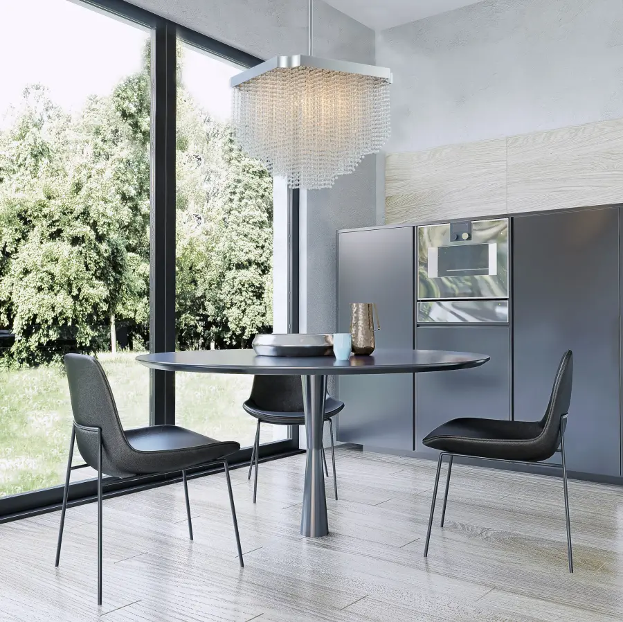 Tenda 20" Crystal Pendant in Polished Chrome - Image 2