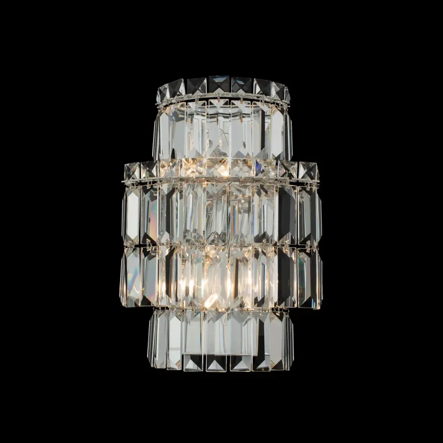 Livelli 9" Crystal Wall Sconce