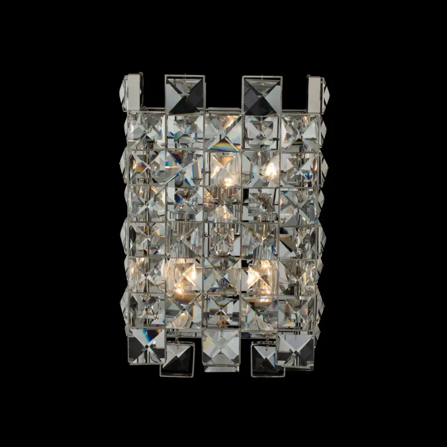 Piazze 9" Wall Sconce in Polished Chrome