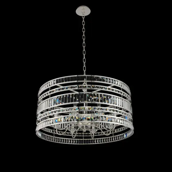 Strato 32 Inch Pendant in Polished Silver - Image 2