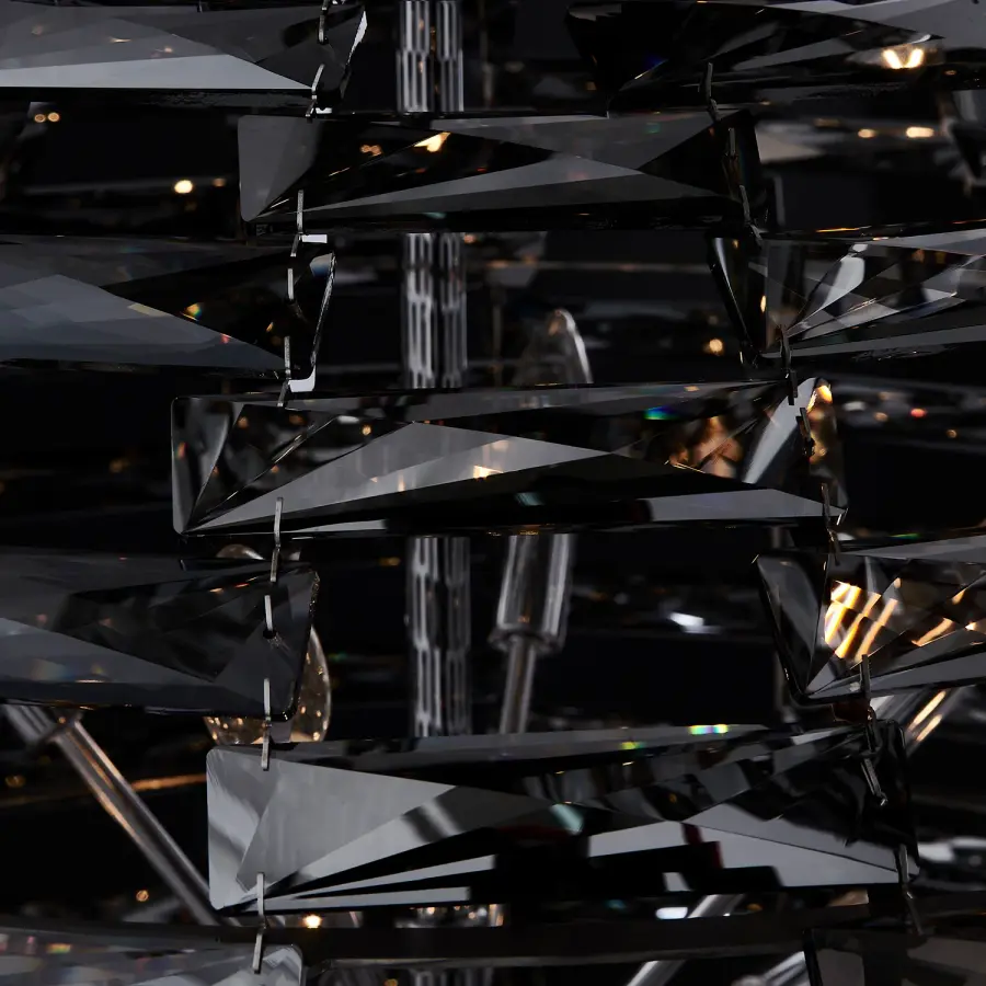 Alta 3 Orb Crystal Pendant Light - Image 3