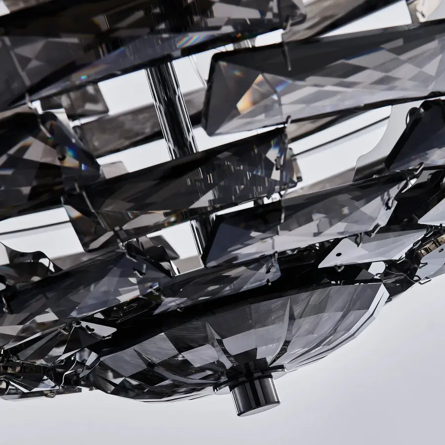 Alta 3 Orb Crystal Pendant - Image 3