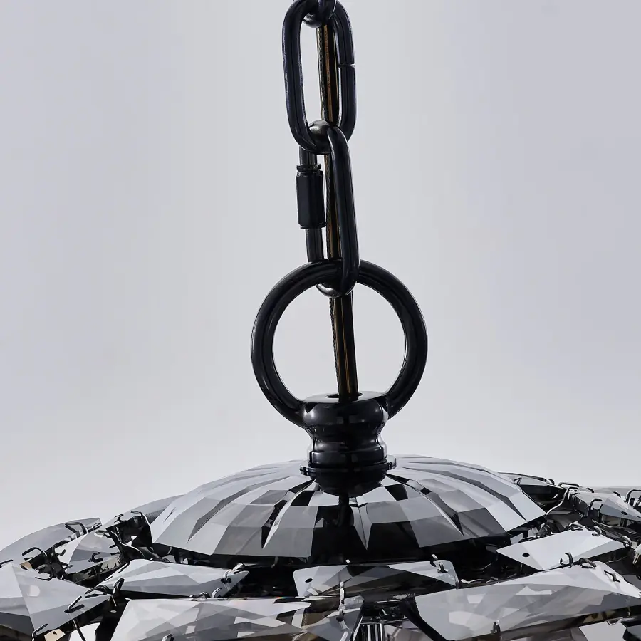 Alta 3 Orb Crystal Pendant Light - Image 2