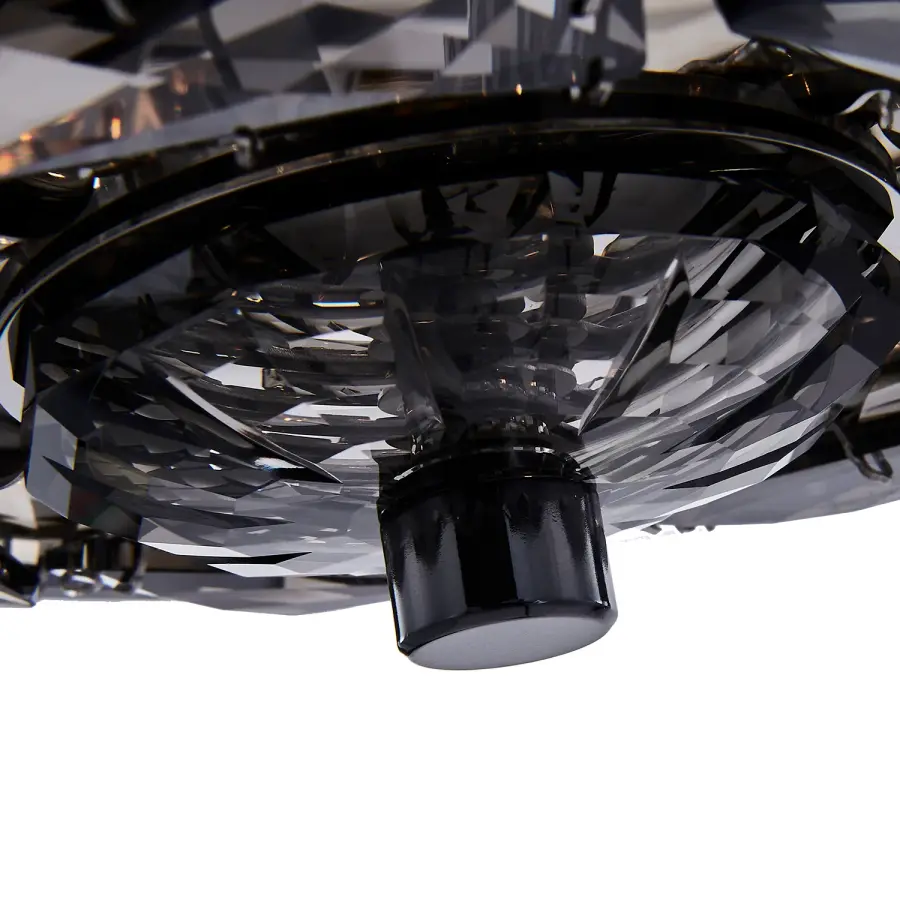 Alta 18" Crystal Orb Pendant in Black Nickel - Image 13