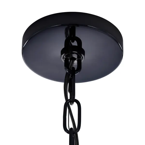 Alta 18" Crystal Orb Pendant in Black Nickel - Image 10