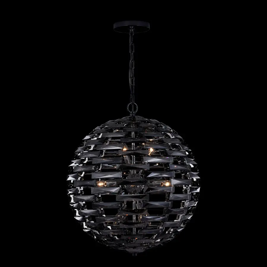 Alta 26" Orb Pendant in Black Nickel - Image 1