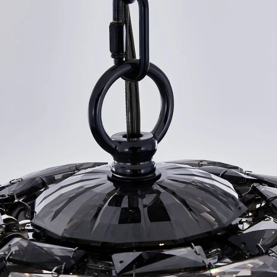 Alta 26" Orb Pendant in Black Nickel - Image 3