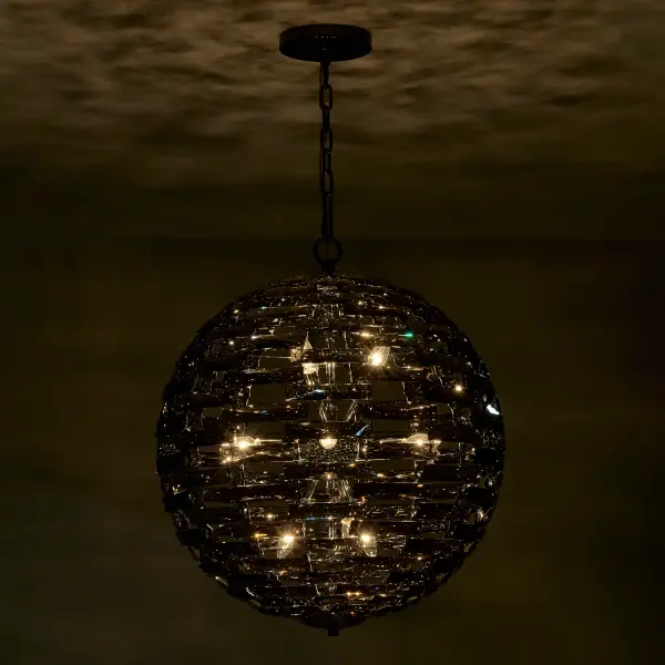 Alta 26" Orb Pendant in Black Nickel - Image 5