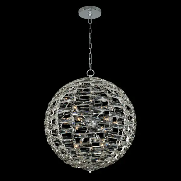 Alta 36" Crystal Orb Pendant - Image 1