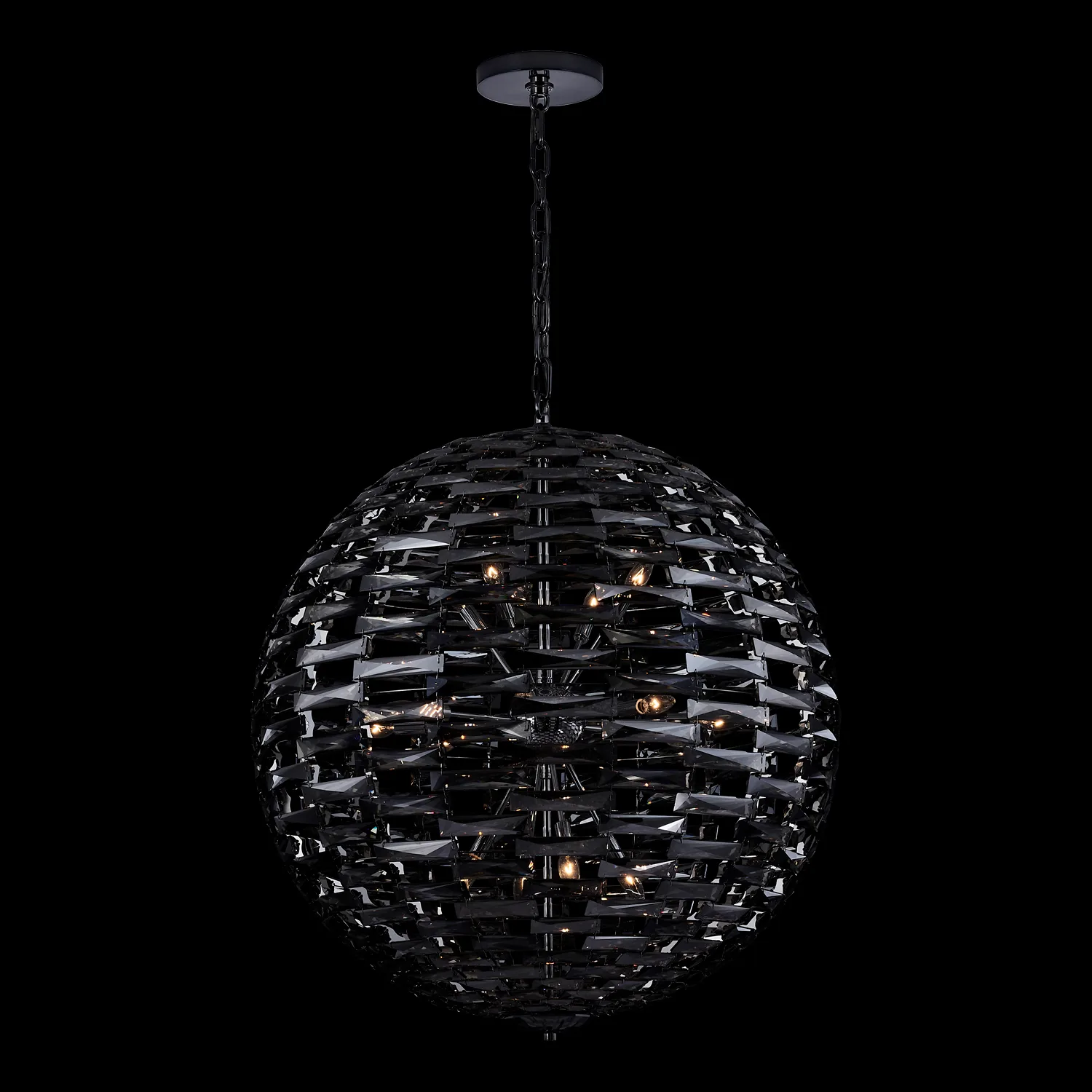 Alta 36" Crystal Sphere Pendant