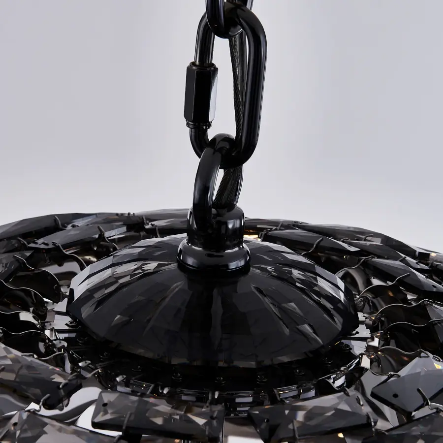 Alta 36" Crystal Sphere Pendant - Image 2