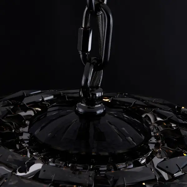 Alta 36" Crystal Sphere Pendant - Image 3