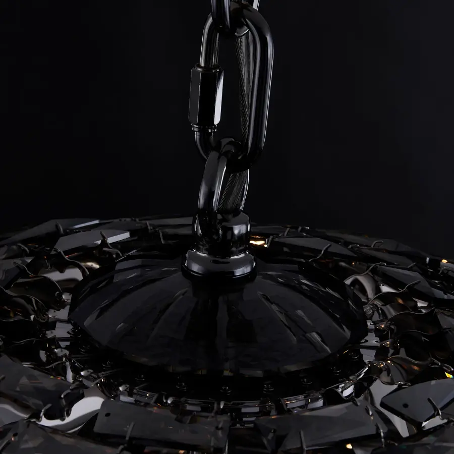 Alta 36" Crystal Sphere Pendant - Image 3