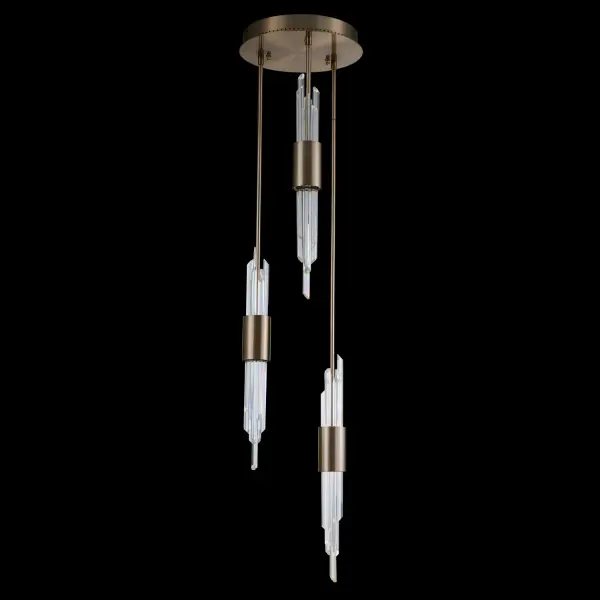 Lucca 3-Light Multi Drop Foyer Pendant