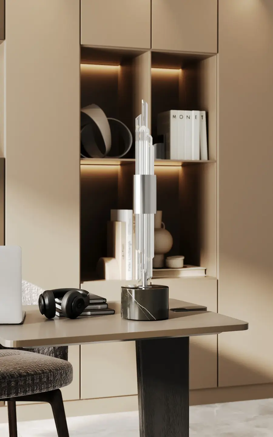Lucca Crystal Table Lamp - Image 2