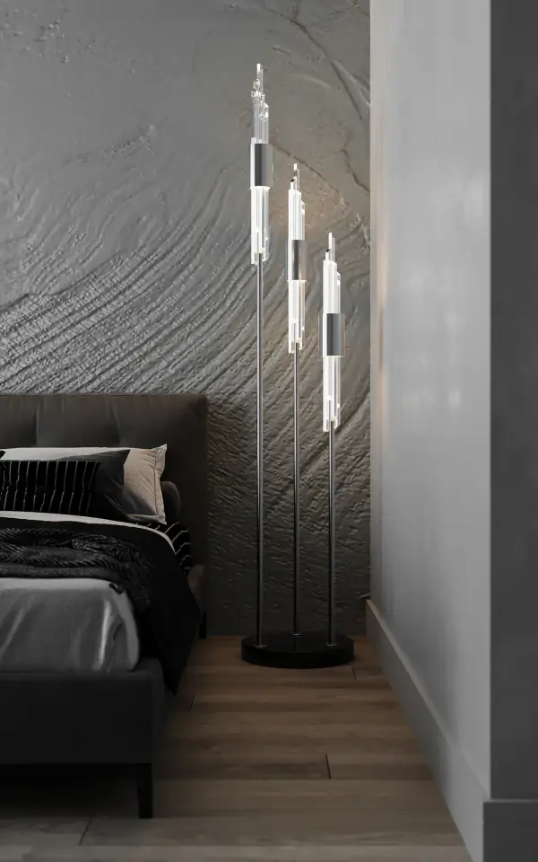 Lucca Triple Stem Floor Lamp - Image 2
