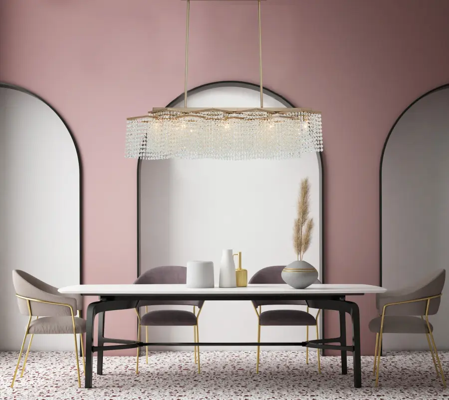 Cometa 40" Linear Island Pendant - Image 2