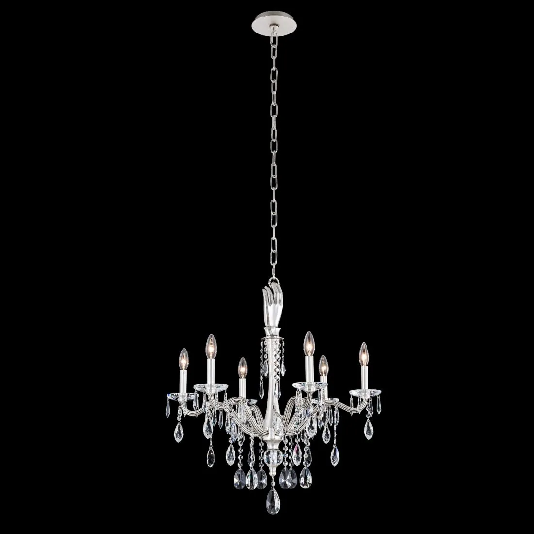 Venere 6-Light Crystal Chandelier