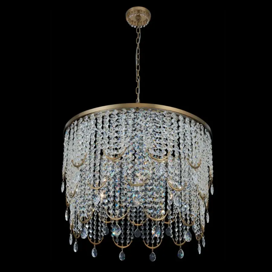 Vezzo 29" Bohemian Crystal Pendant