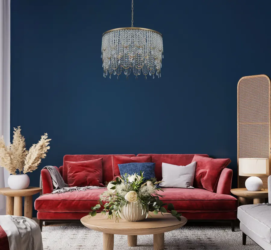 Vezzo 35" Bohemian Crystal Pendant - Image 2