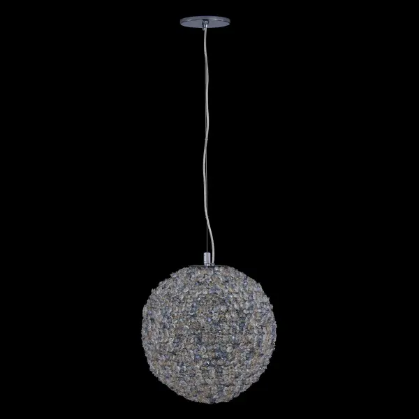 The Lina Colorata pendant combines minimalist design with luxurious crystal strands in Champagne Gold and Aqua tones. Features innovative RGBW color-changing LED technology for customizable ambient lighting. Fully assembled for easy installation.