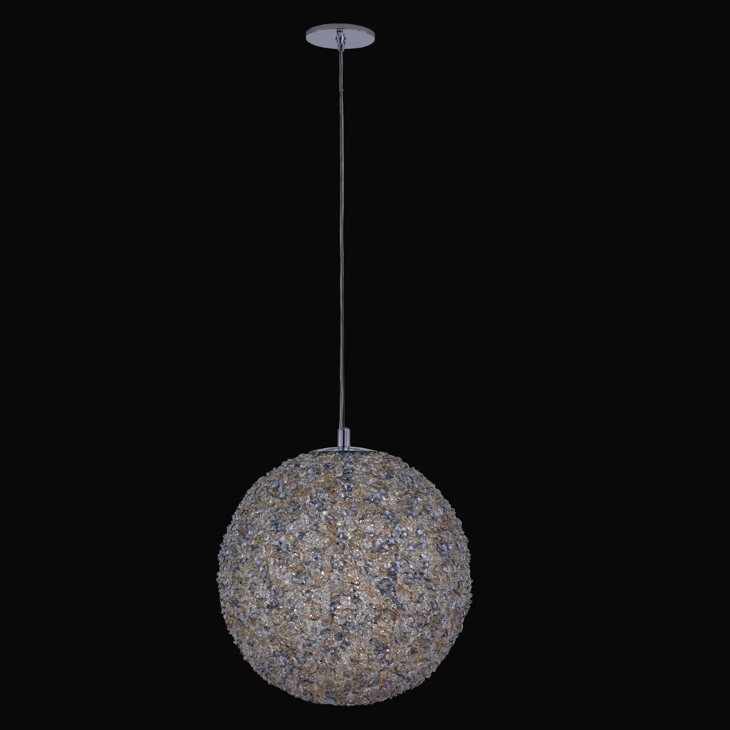 Lina Colorata 18" Crystal Pendant with RGBW LED