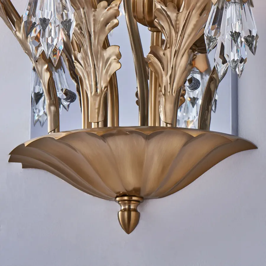 Tulipani Wall Sconce in Winter Brass - Image 6