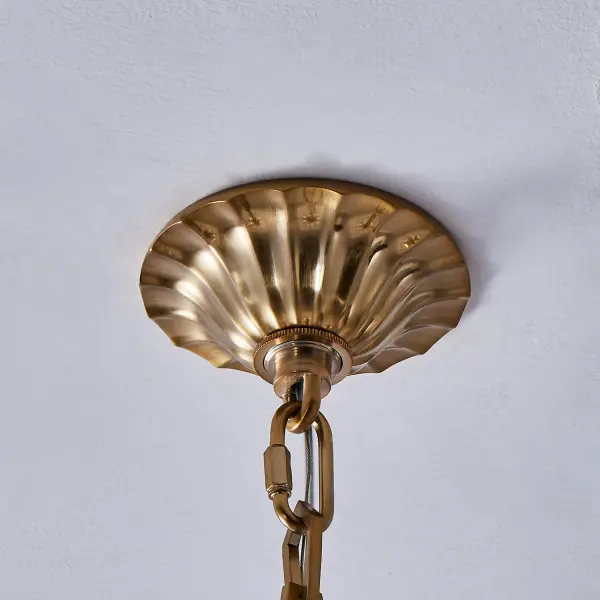 Tulipani 38" Chandelier in Winter Brass - Image 4