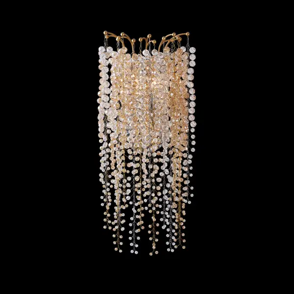 Fuji Wall Sconce in True Brass - Image 1