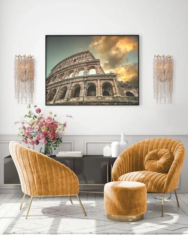 Fuji Wall Sconce in True Brass - Image 6