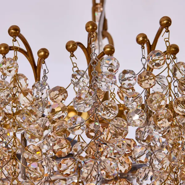 Fuji Foyer Light in True Brass - Image 3