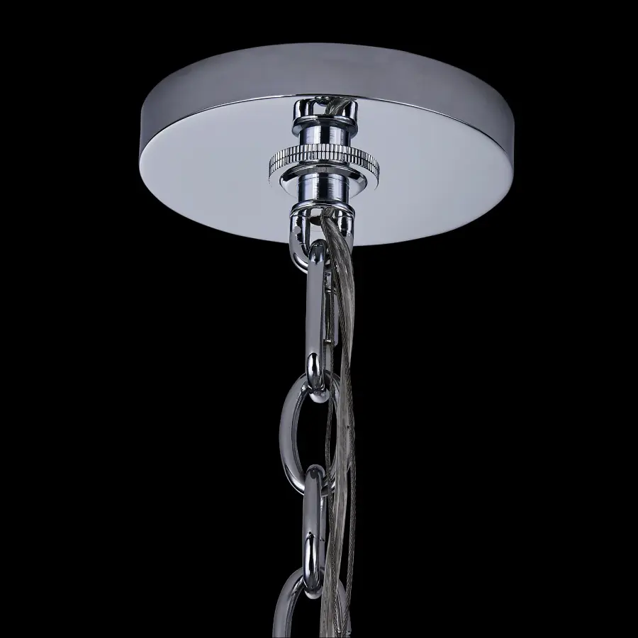 Stunning Bohemian Glam Crystal Chandelier with Dramatic Fringe Design - Image 3