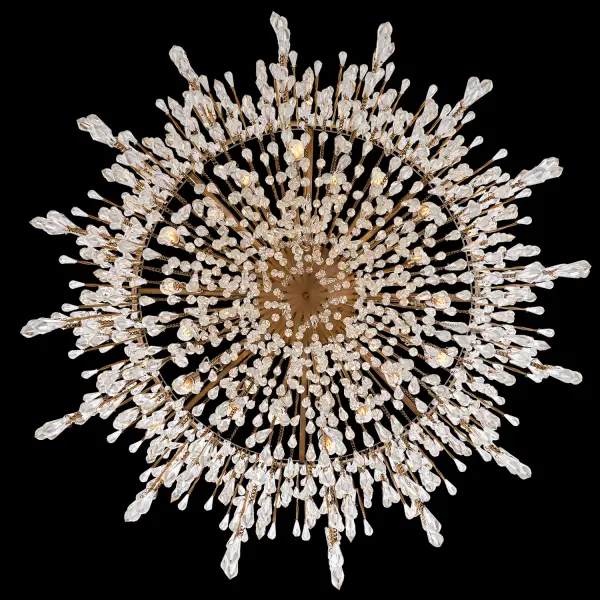 Frangia 34" Pendant in Brushed Champagne Gold - Image 2