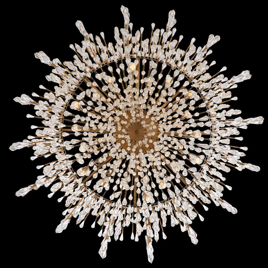 Frangia 34" Pendant in Brushed Champagne Gold - Image 2