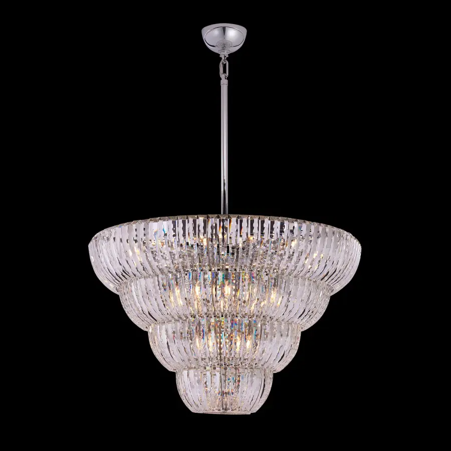 Fontana 4 Ring Pendant - 38 Inch - Image 1