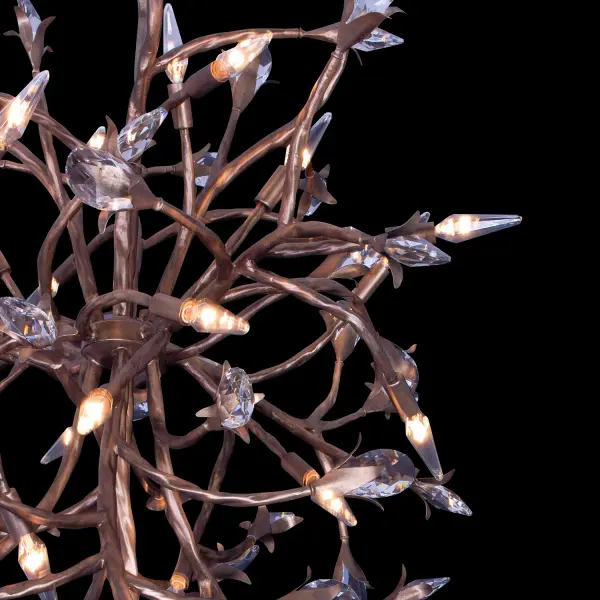 Fiore 34" Crystal Pendant Chandelier - Image 3
