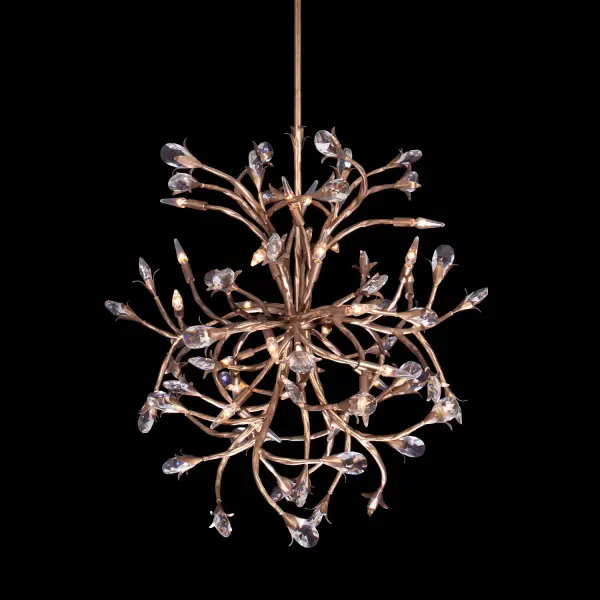Fiore 43" Chandelier in Matte White - Image 1